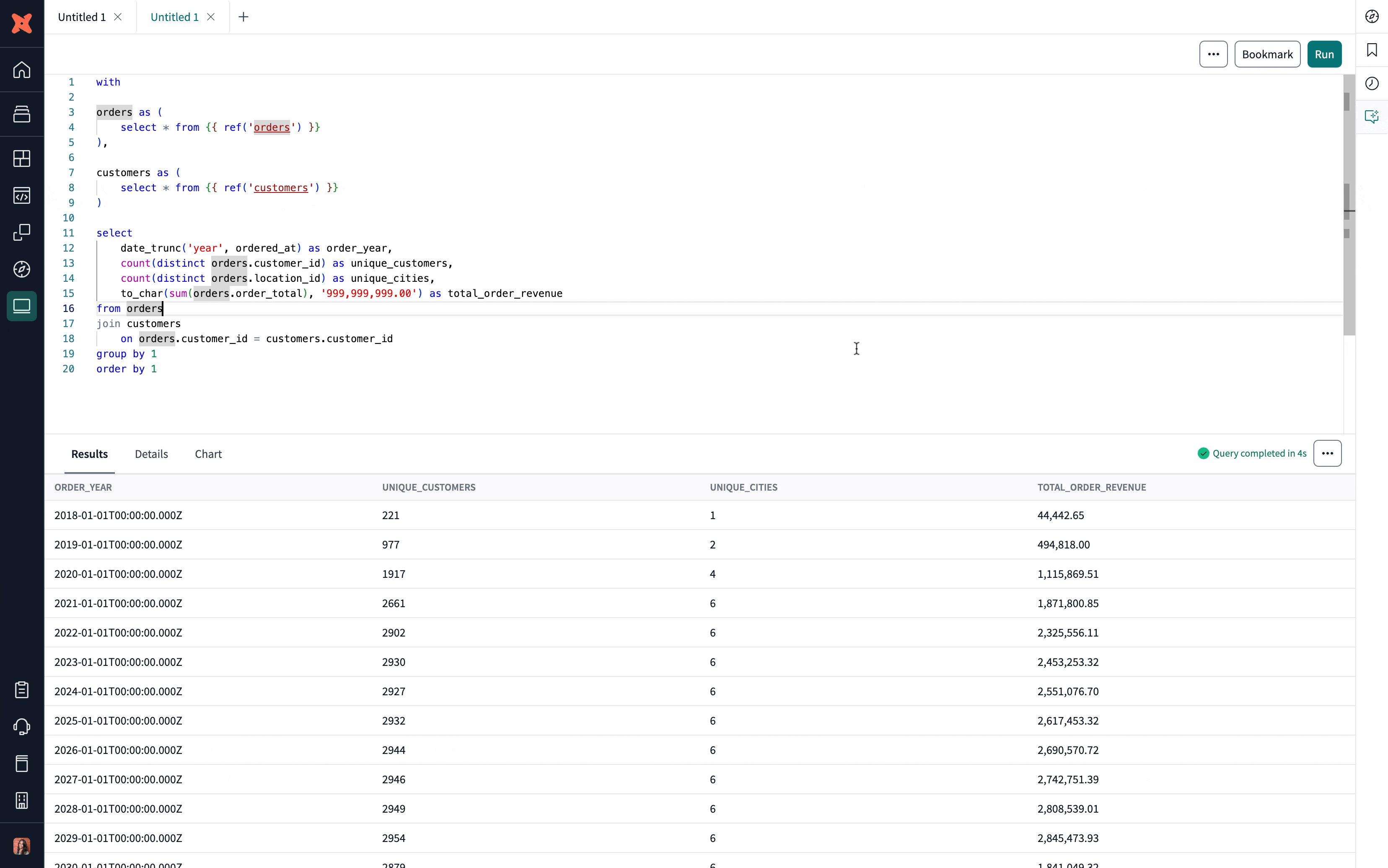 dbt Copilot in dbt Insights